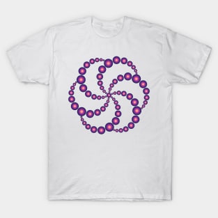 Hex Spiral Crop Circle T-Shirt